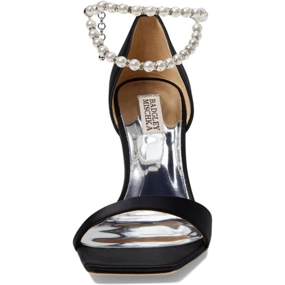 Badgley Mischka Women's Loretta Sandals Black Size 9 NEW - Picture 9 of 10